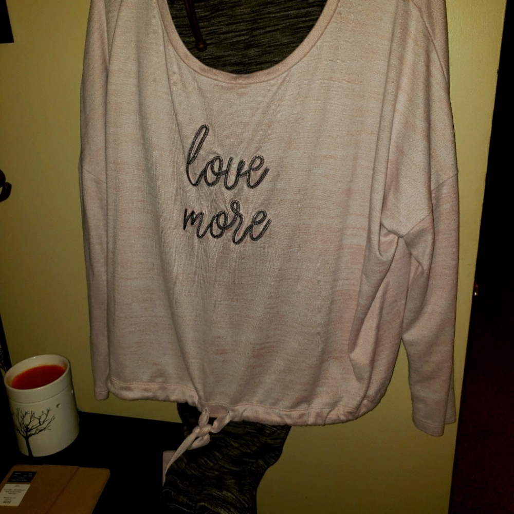 Women's 3 PC Lounge Set Love Large